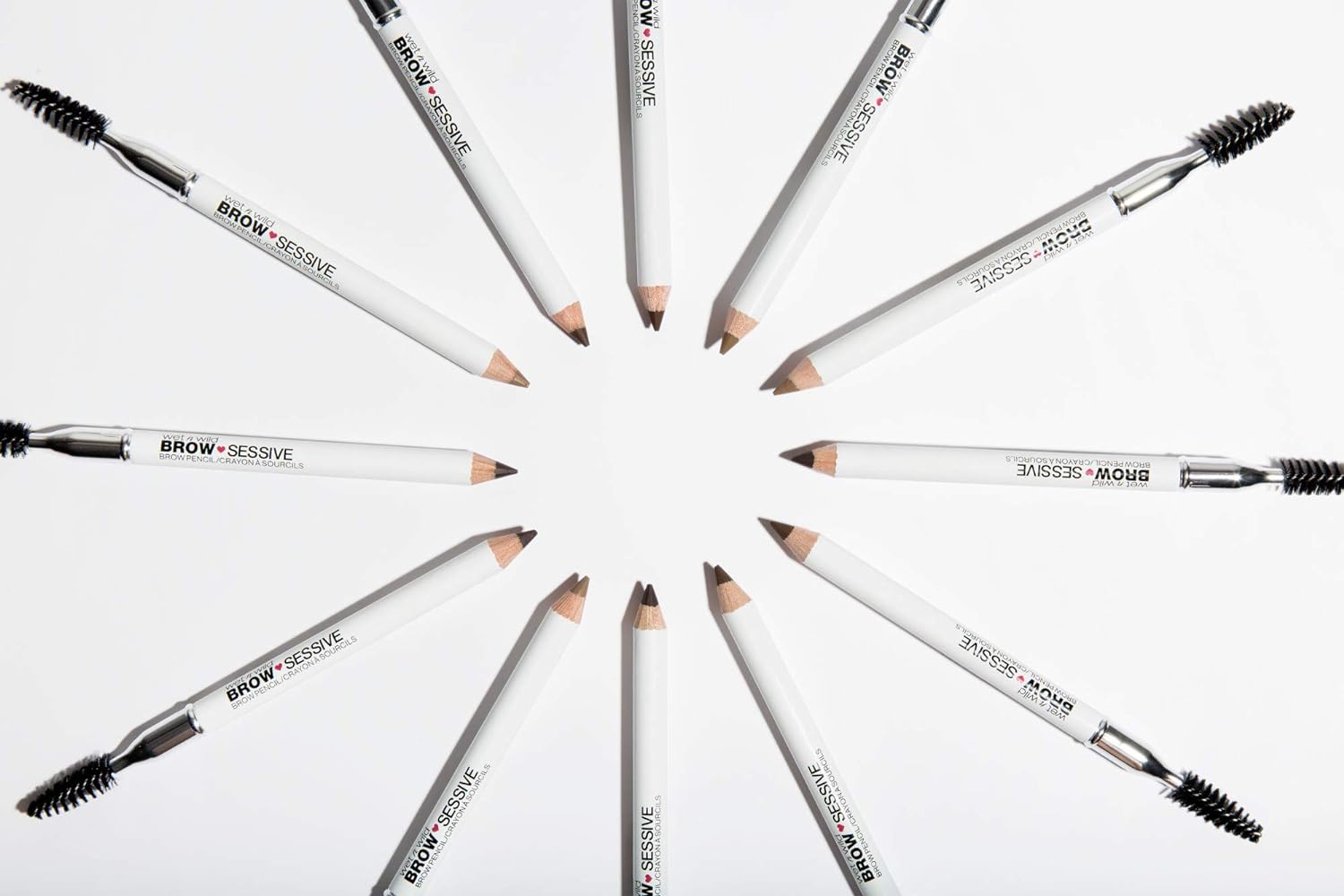 Eyebrow Pencil By Wet n Wild Brow-Sessive Brow Makeup Pencil Liner Blending Brush, Precise, Fine Tip, Shapes, Defines, Fills, Dark Brown - Image 19